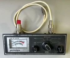 Micronta 3 way C.B. Radio Test Meter- Jumper Coax Trucking Repair Tester