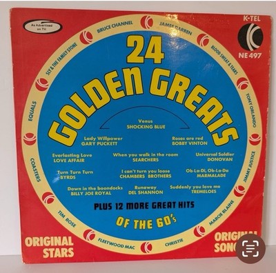 Various   24 Golden Greats Of The 60's - UK Vinyl LP - 1973 Compilation