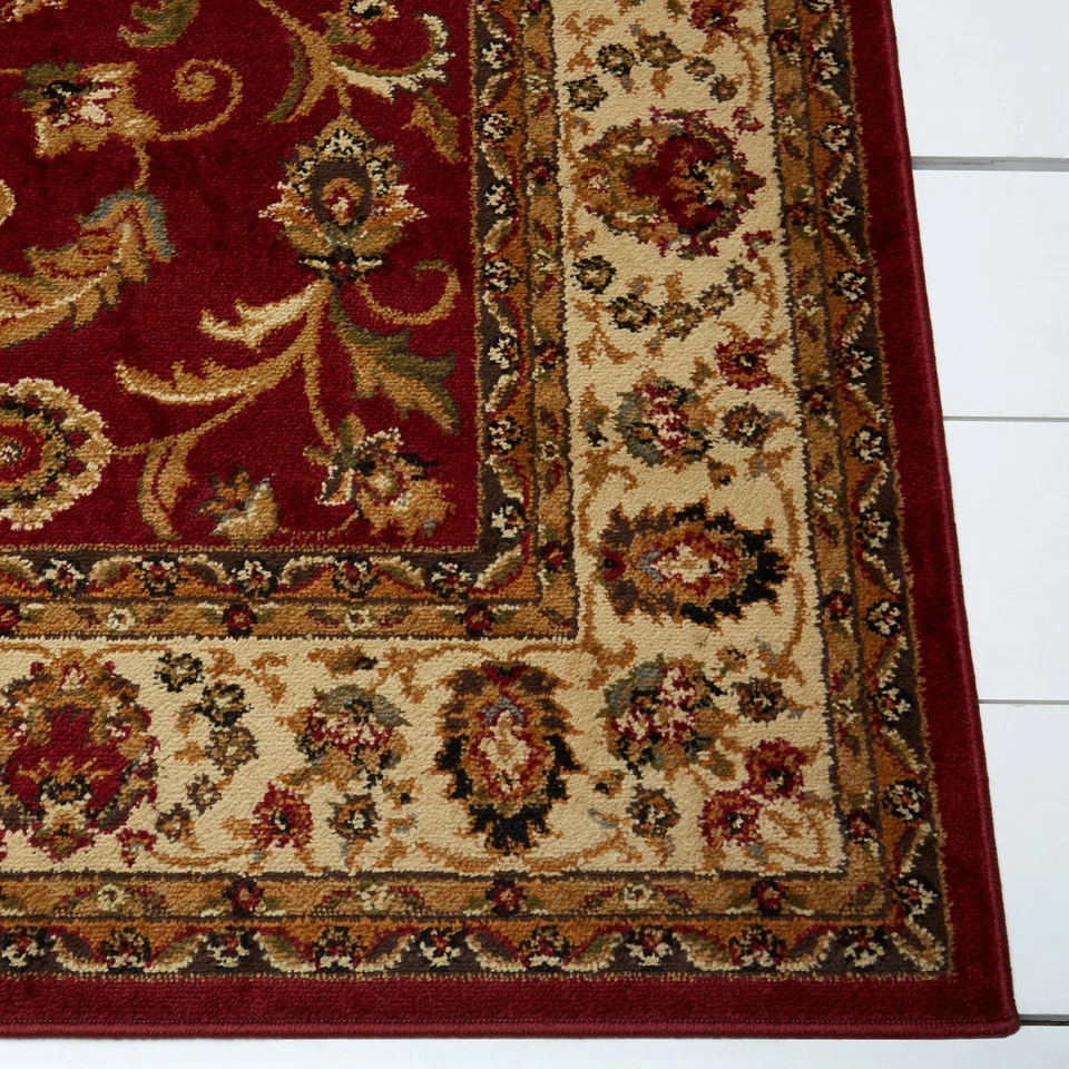 Tapete Persien RED CREAM AREA 8X11 ORIENTAL CARPET 08 - REAL 7' 8" x 10' 4" - Imagem 3 de 4