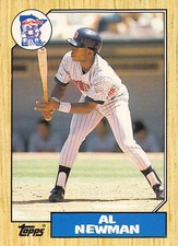 Al Newman 1987 Topps Traded 86T Minnesota Twins BASEBALL Card