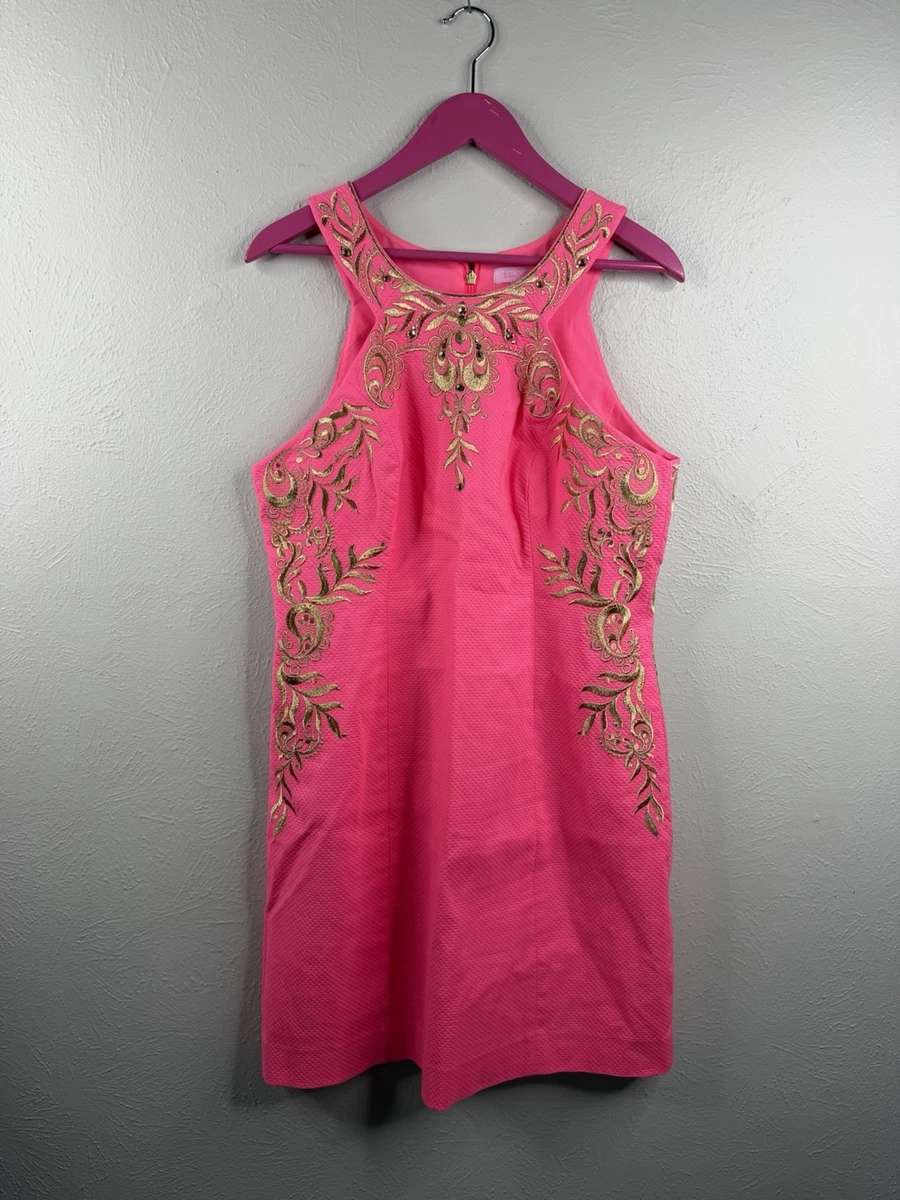 lilly pulitzer pink and gold dress Dresses for Women Just Listed 2026 Embellishment:Glittering Accents