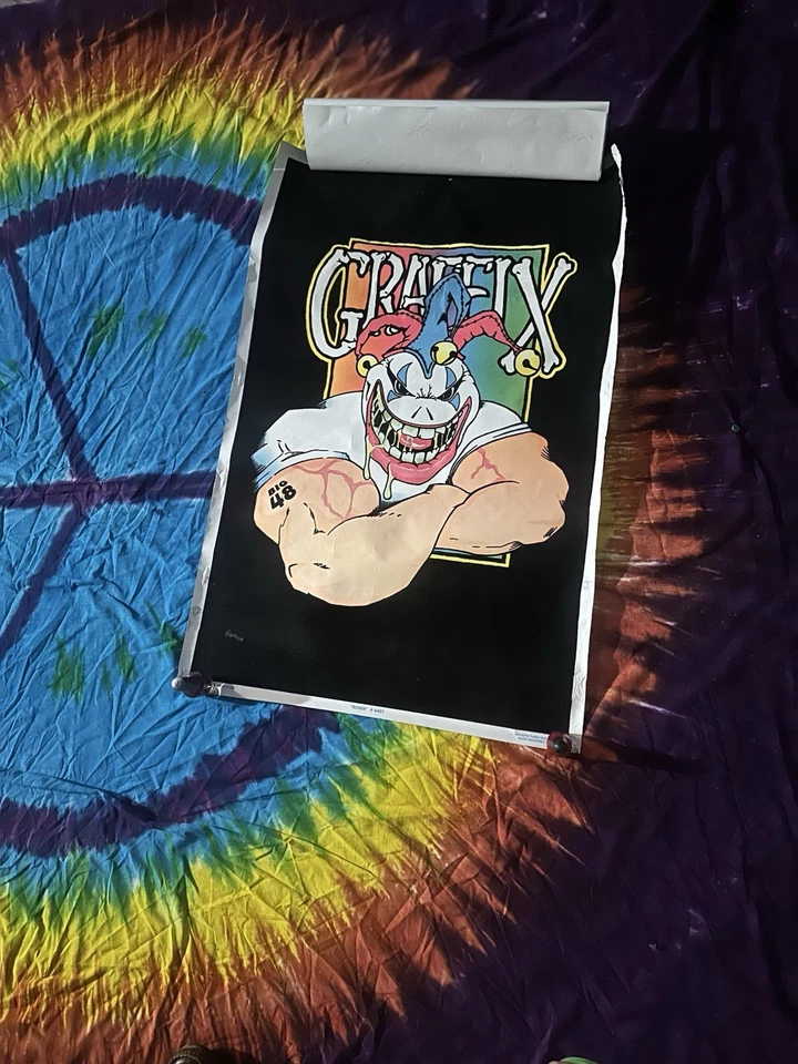 Collection Of Blacklight Posters From The 90s - Image 4 of 4