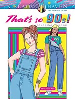 Eileen Miller - Creative Haven That's So 90S! Coloring Book - Pape - G245Z