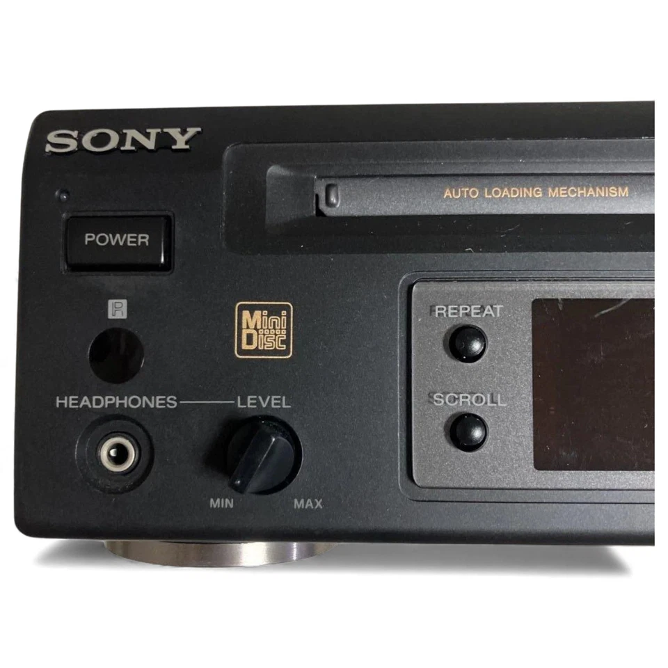 SONY MDS-S37 MD MiniDisc Recorder Deck Player Used - Image 3 of 4