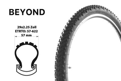 29 Zoll Fahrrad Reifen 57-622 MTB Mantel 29x2.25 Decke tire