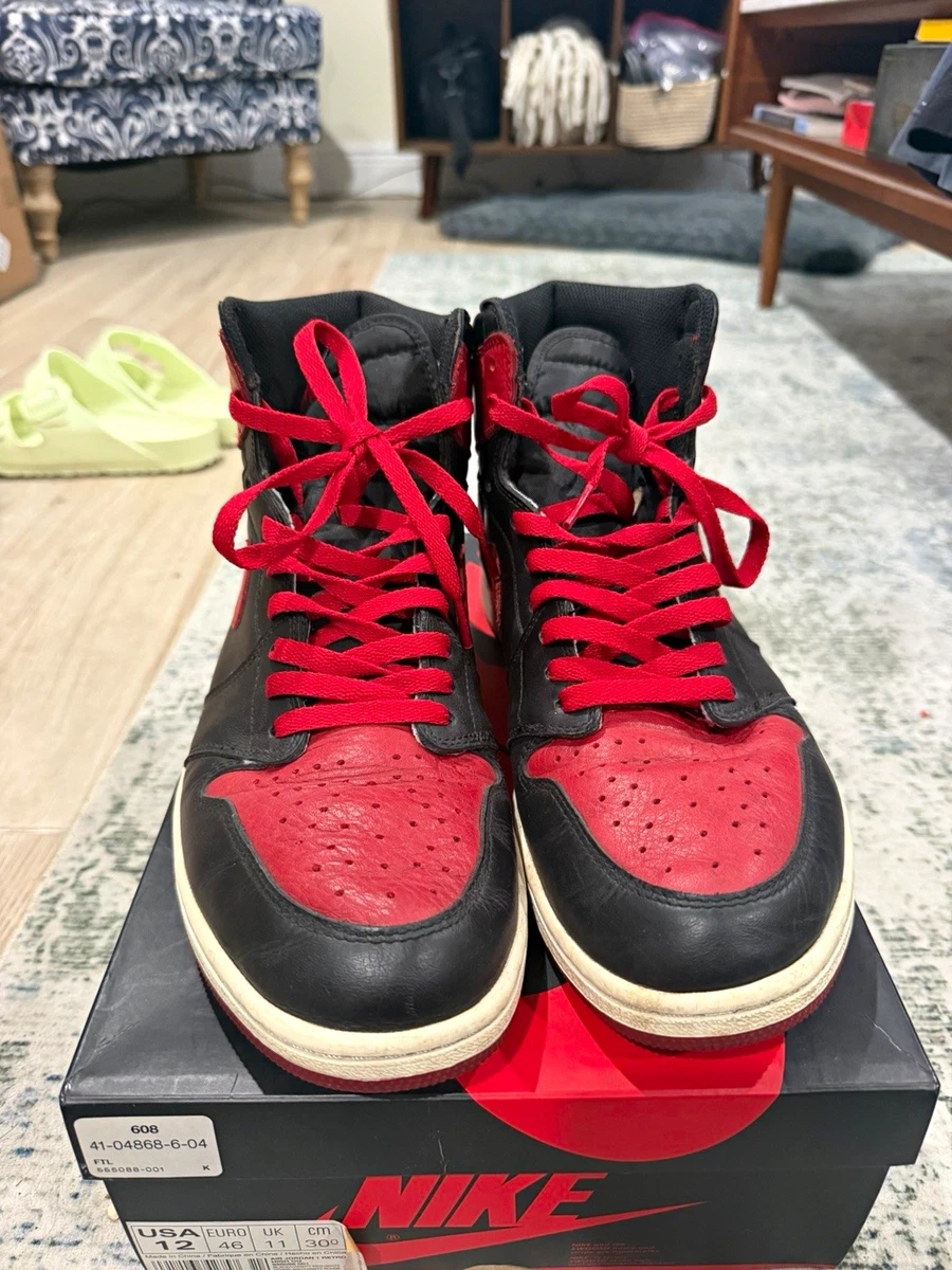 Jordan 1 High Black Red 2019 for Sale | Authenticity Guaranteed | eBay