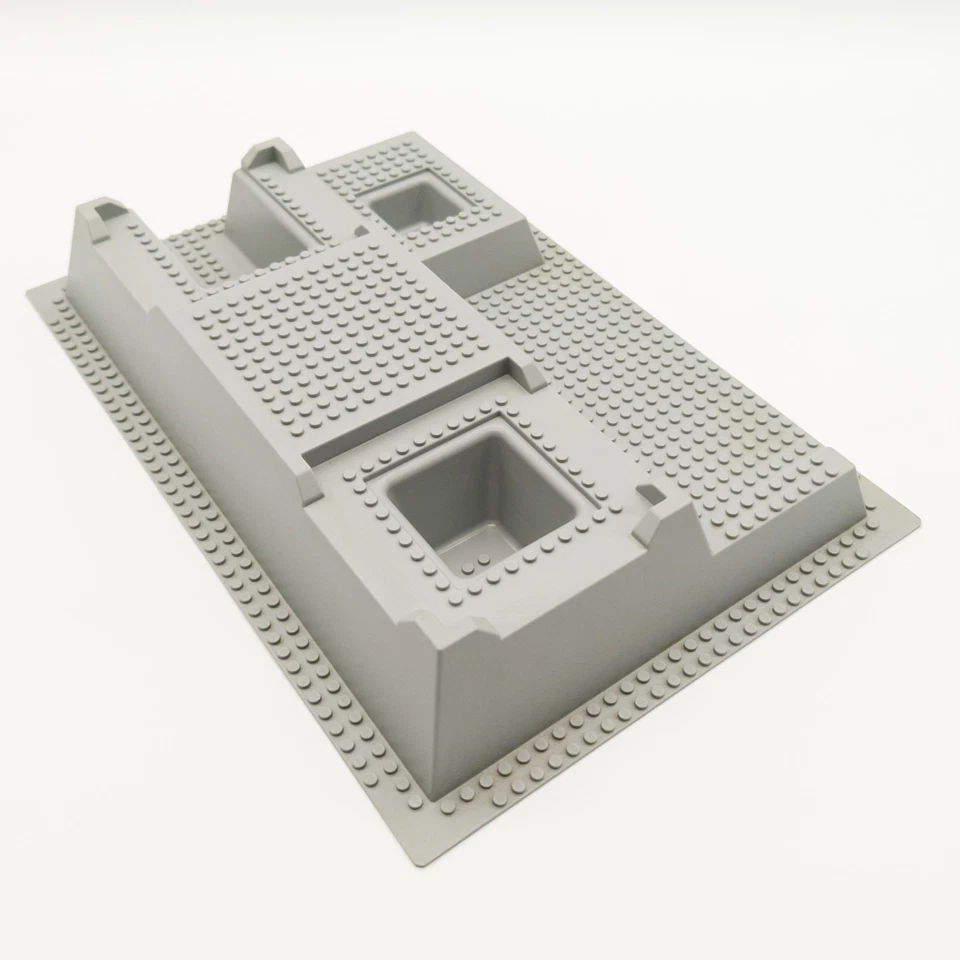 LEGO® 3D Grundplatte 51542 Grau Raised 32x48x6 Polizeistation City Gebäudeplatte - Bild 3 von 4