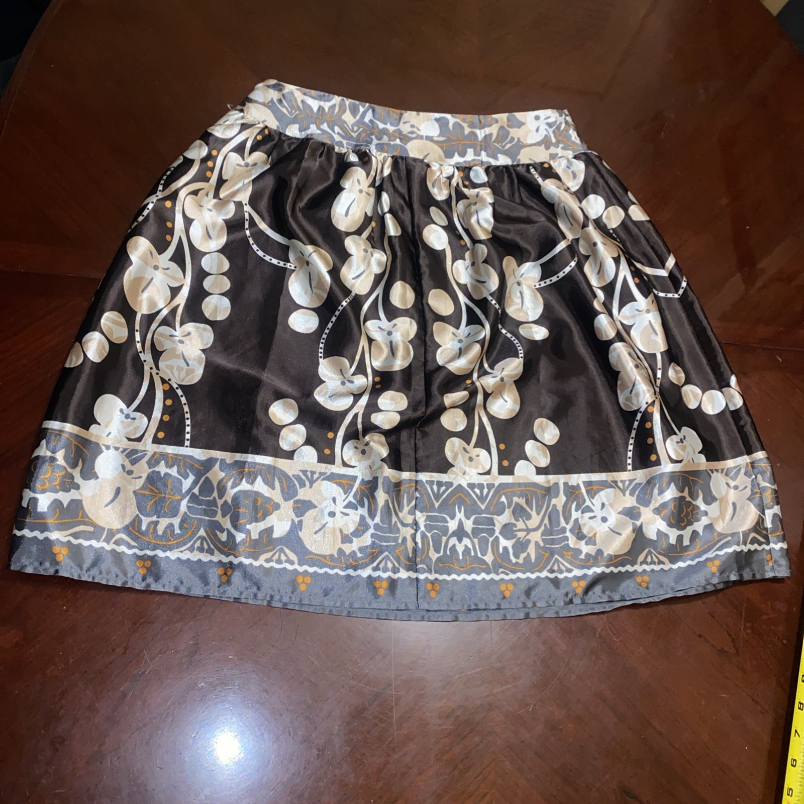 Notations Women's Floral Pattern Polyester Skirt … - image 4