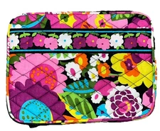 Vera Bradley Va Va Bloom Quilted Bag Cosmetic Tablet Sleeve Retired Vibrant