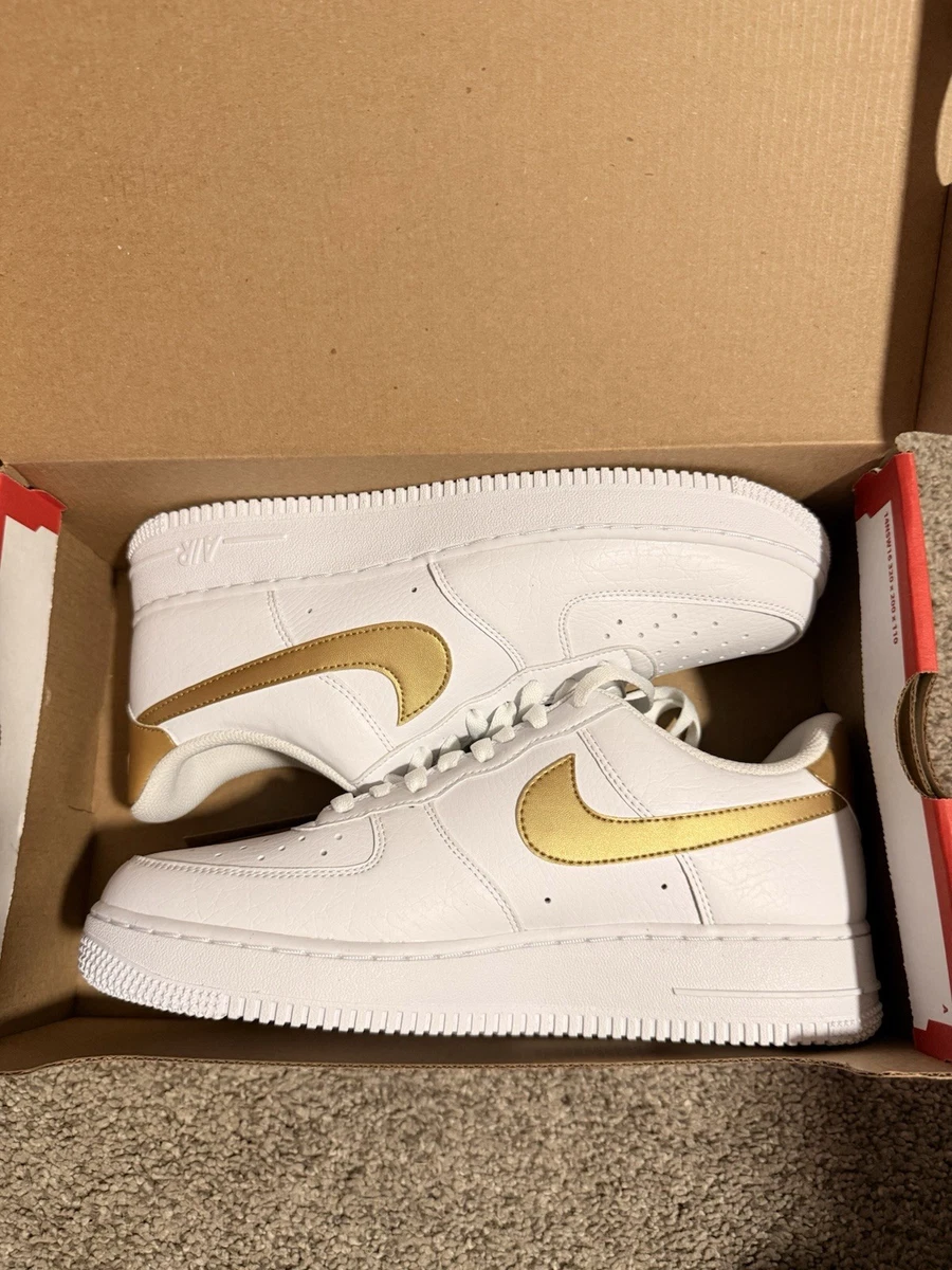 Nike Air Force 1 Gold Sneakers for Women for sale | eBay