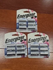 Energizer 123 Lithium Battery 6 pack 1236. Lot Of 3