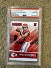 2017 Panini Rookies & Stars Rookies Patrick Mahomes II #201 Purple PSA 10 Rookie
