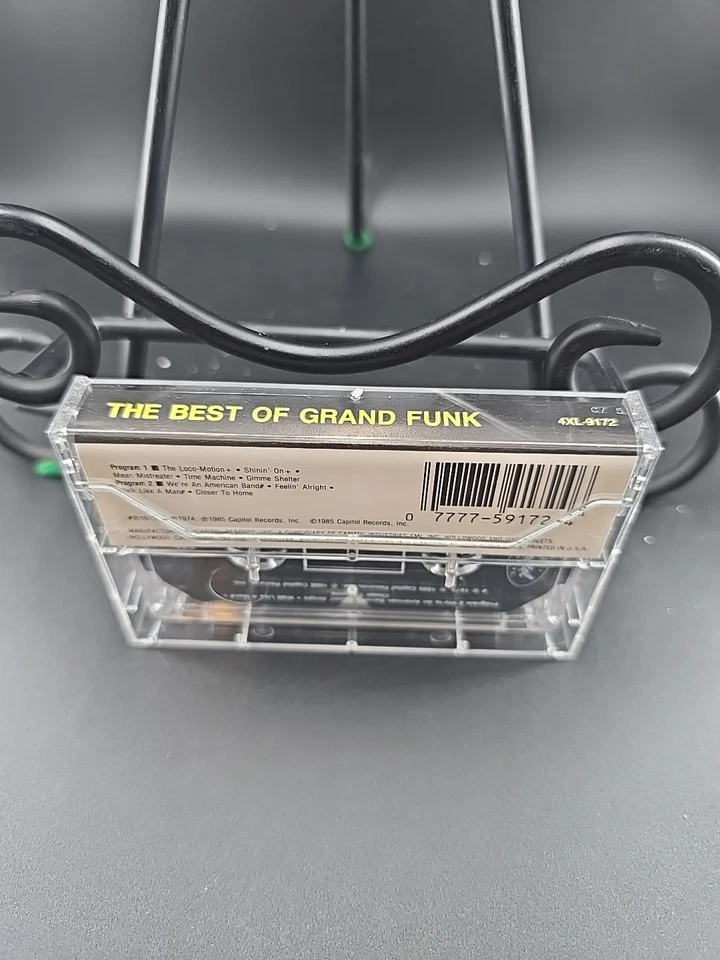 Grand Funk The Best of Grand Funk 1985 Cassette Capitol 4XL-9172 Excellent  - Image 2 of 4