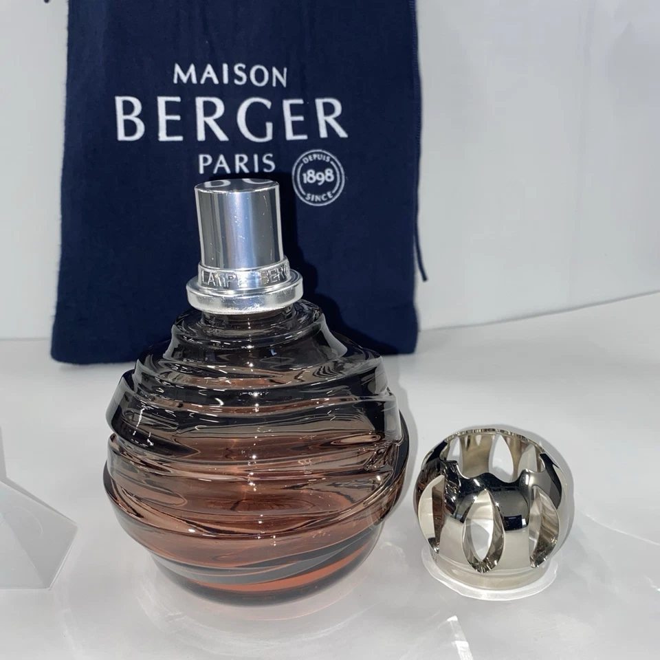 Maison Berger Paris Lampe Berger Aroma Diffuser Pink Crystal with Silver Cap - Image 2 of 4