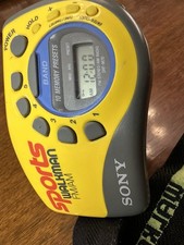 Sony Sports Walkman SRF-M78 Portable FM/AM Radio, See photos  Vintage Sony 
