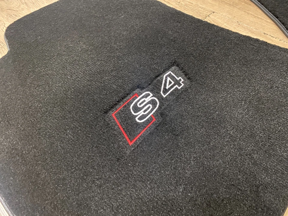 Luxury Floor Car Mats for Audi S4 2008-2015 B8 , Set of 4 , Made to Order — 第 4/4 张图片