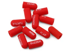 RadioMaster Silicone Short Switch Cover Set (Red) (12) [RM-HP0157.SWTCOV-S-RED]