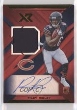 2019 Panini XR Rookie Swatch Auto Red 29/75 Riley Ridley #RSA-36 Auto te6