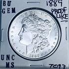 1889 BU GEM MORGAN SILVER DOLLAR UNC MS+++ U.S. MINT RARE COIN 7093
