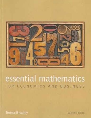 Essential Mathematics for - Paperback, by Bradley Teresa - Acceptable n