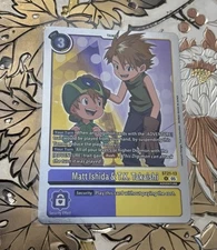 Digimon Card Game Matt & T.K. Starter Deck 21: Hero of Hope ST21-13 R Foil