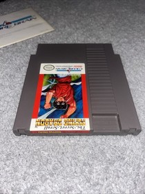 NES Flying Dragon: The Secret Scroll (Nintendo Entertainment 1989) with Manual