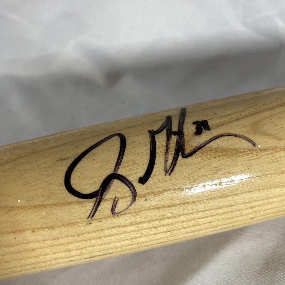 Bate de béisbol autografiado por Jay Gibbons Baltimore Orioles Rawlings Foto 3 de 4