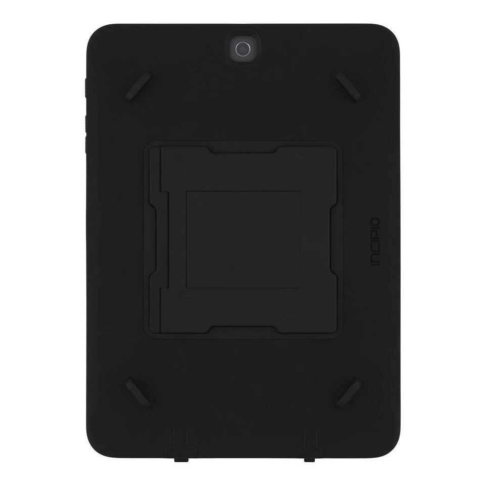 Galaxy Tab S2 9.7 Incipio Capture Rugged Tough Case with Hand Strap, Black - Image 4 of 4