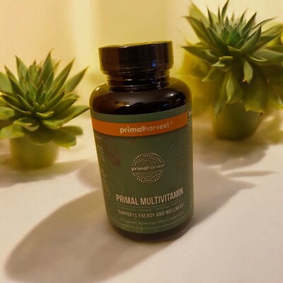 Primal Harvest MultiVitamin Women Men Vitamin A C D E B12 B6 fast shipping