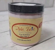 Dixie Belle Chalk Mineral Paint 8 oz SOFT PINK Zero Voc's