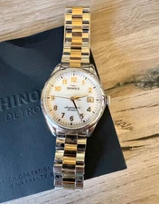 Shinola The Vinton 38mm Mother of Pearl Dial Women's Two Tone Watch S0120155180
