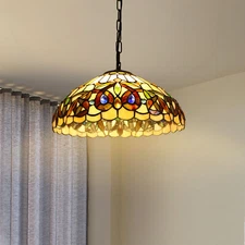 2-light Ceiling Light Pendant Light Adjustable Height Hanging Lamp Dining Room