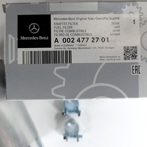 UPDATED Genuine Mercedes Fuel Filter S600 95-99 0024772701 OEM S Class NEW MB - Picture 6 of 7