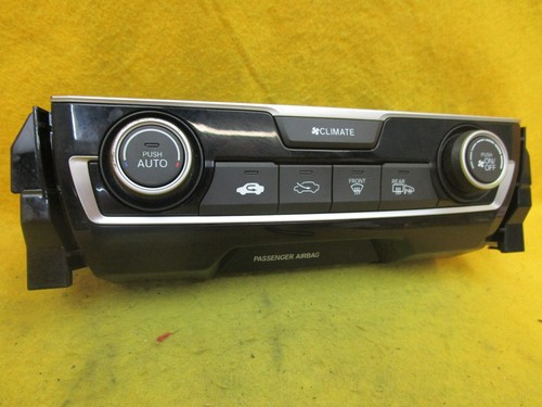 16 17 18 2016 2017 2018 Honda Civic AC Heat Temperature Climate Control Switch - Picture 3 of 6
