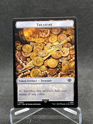best treasure token cards mtg Treasure (0012)/ Food Token - MTG - LOTR Lord of the Rings - NM