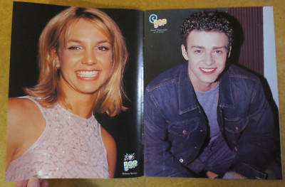 BOP Magazine Britney Spears JUSTIN TIMBERLAKE Nsync Nick Carter Backstreet Boys