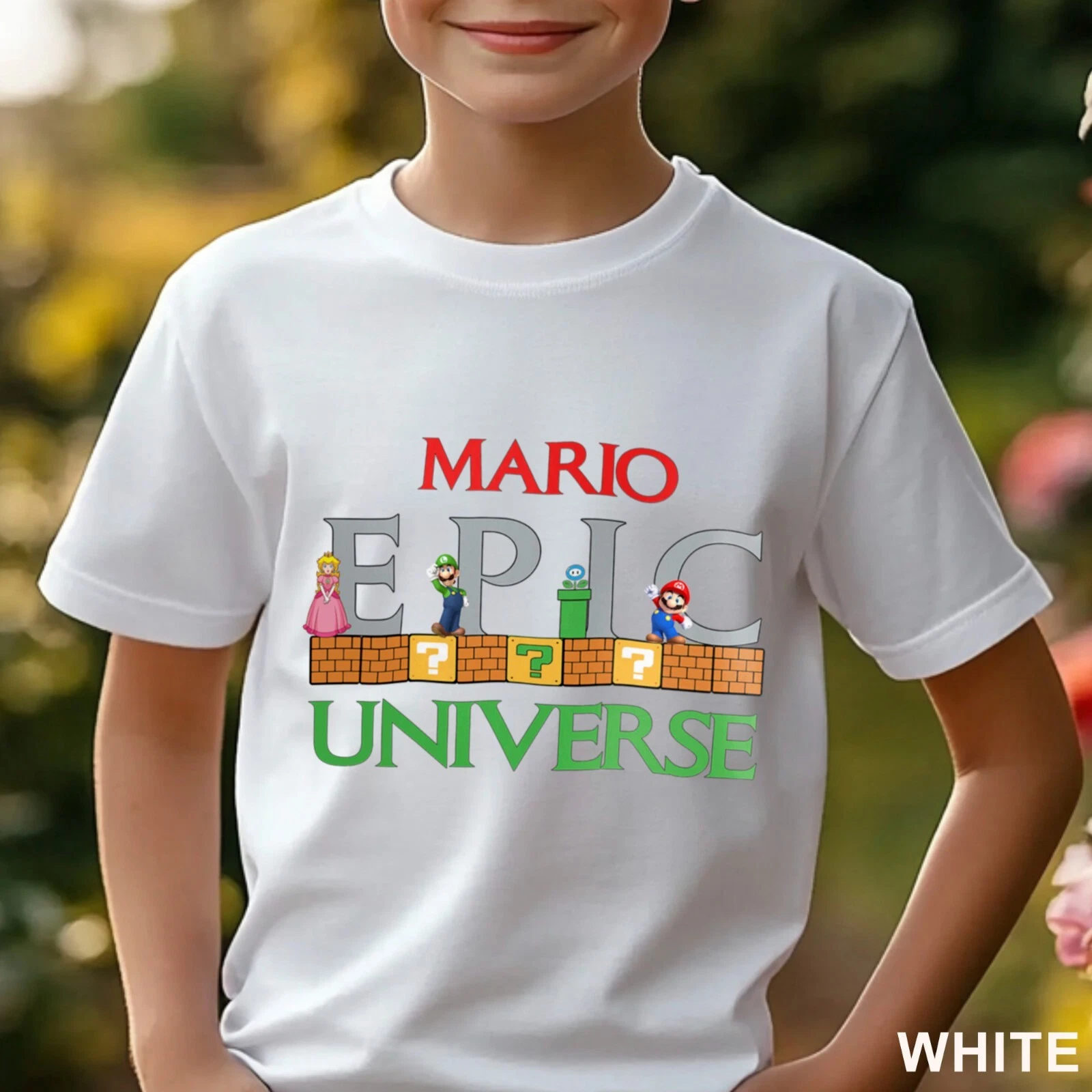 Universal Studios Epic Mario Shirt, Universal Epic Universe Shirt