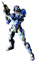 Halo 4 Video Game Spartan Warrior Kai 9in Action Figure Square Enix Play Arts on sale Halo 4 Video Game Spartan Warrior Kai 9in Action Figure Square Enix Play Arts on sale