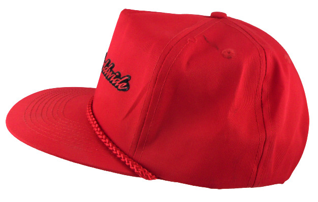 Emery Worldwide Snapback Hat Red Script Patch Rop… - image 2