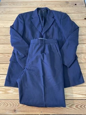Ferretti Men’s suit jacket & pants set size 42R navy BF