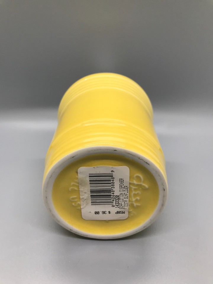 Fiesta Soap or Lotion Dispenser in Sunflower Fiestaware Yellow Hand