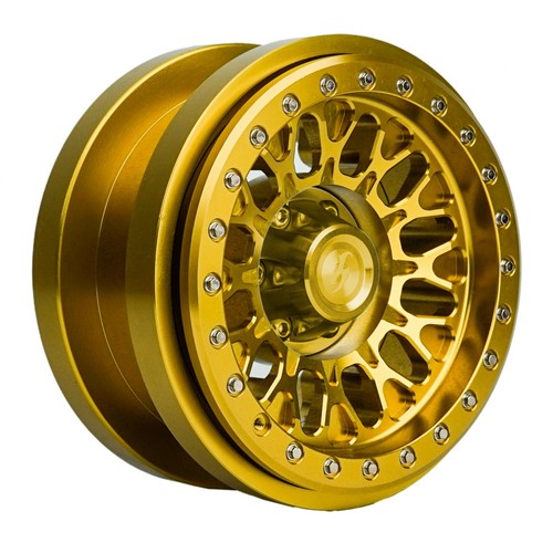 BEAXTURBO CNC 2,9'' Roue de verrouillage à perles en aluminium pour Axial SCX6 Trail Honcho or 1/6 - Photo 22 sur 26
