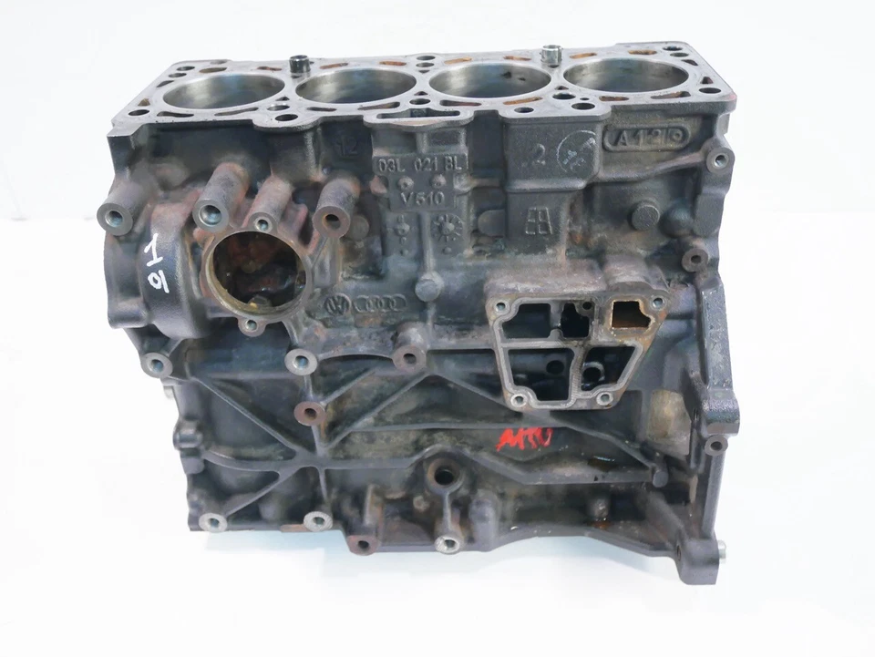 Bloque motor cigüeñal transmisión para Seat Skoda Leon 2012 1P 1.6 TDI CAYC CAY 105HP Foto 2 de 4