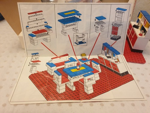 Lego vintage Homemaker 260 Living Room boxed (1971) rare inner display tray - Picture 4 of 7
