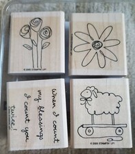 150 Stampin' Up Stamp Sets -- EVERYDAY, CELEBRATIONS -- Set of 4