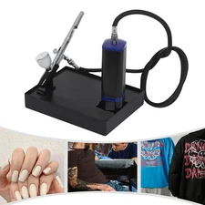 10W Portable Air brush Kit Airbrush Kit with Compressor Airbrush Gun Kit