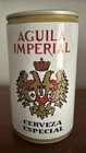 Vintage collectible Aguila Imperial aluminum beer can - OPENED, no pull tab — photo 3