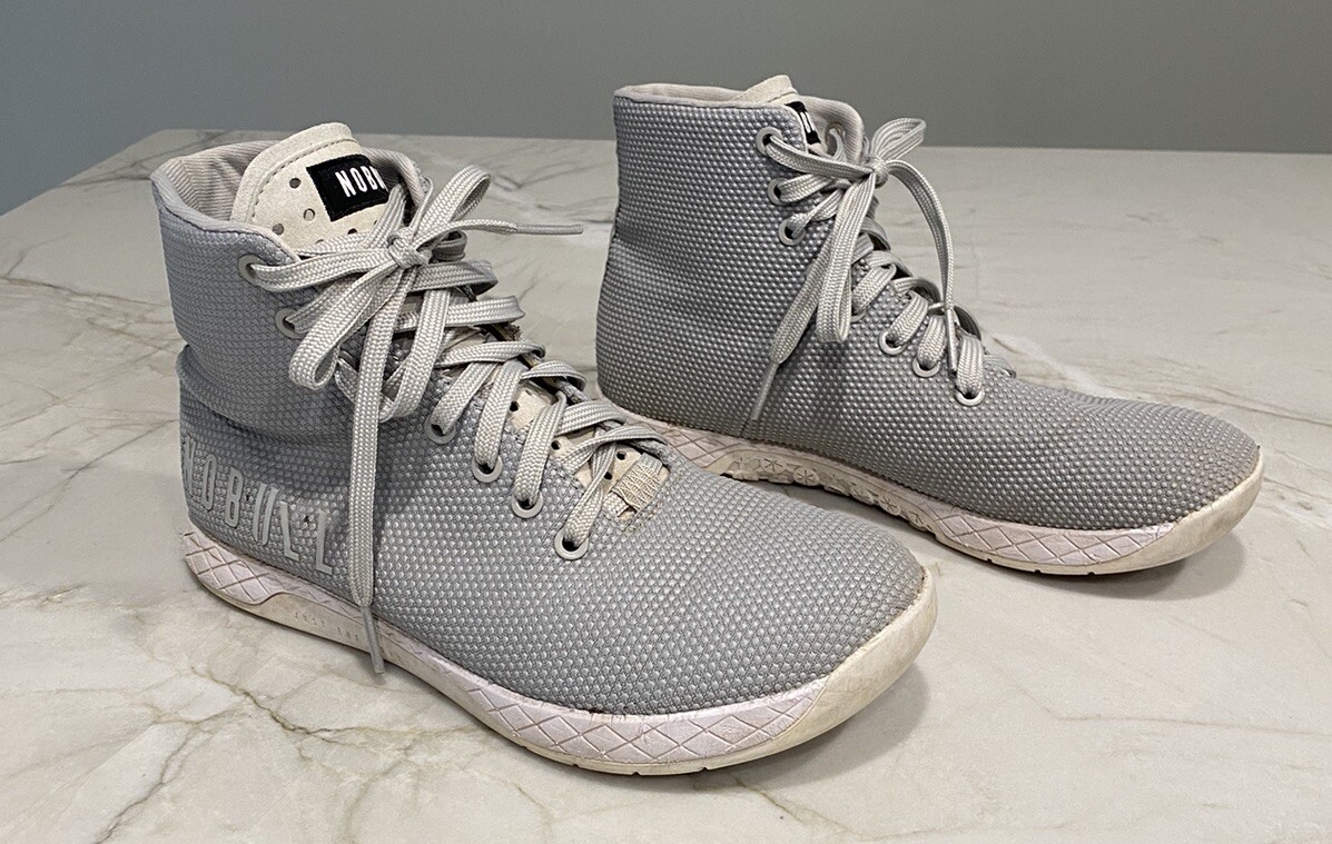 NoBull Mens Shoes 7.5 Womens 9 Gray High Top Trainers 