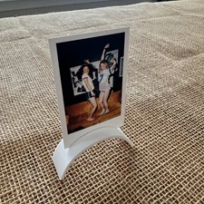 5 Pack - White Mini Arch Frame for Instax & Polaroid  Photo Picture Holder