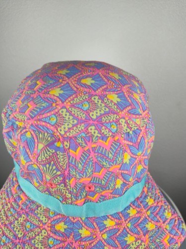 Patagonia Girls Kids Multicolor Bucket Hat Aztec Pattern Sun Large 10 Years &Up - Picture 11 of 18